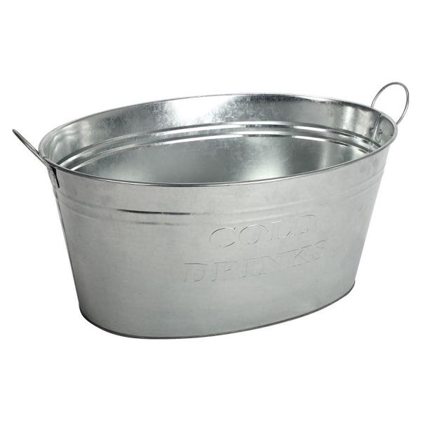 Zinkwanne Cold Drinks 24 L Getränkekühler 50x23x35,5cm